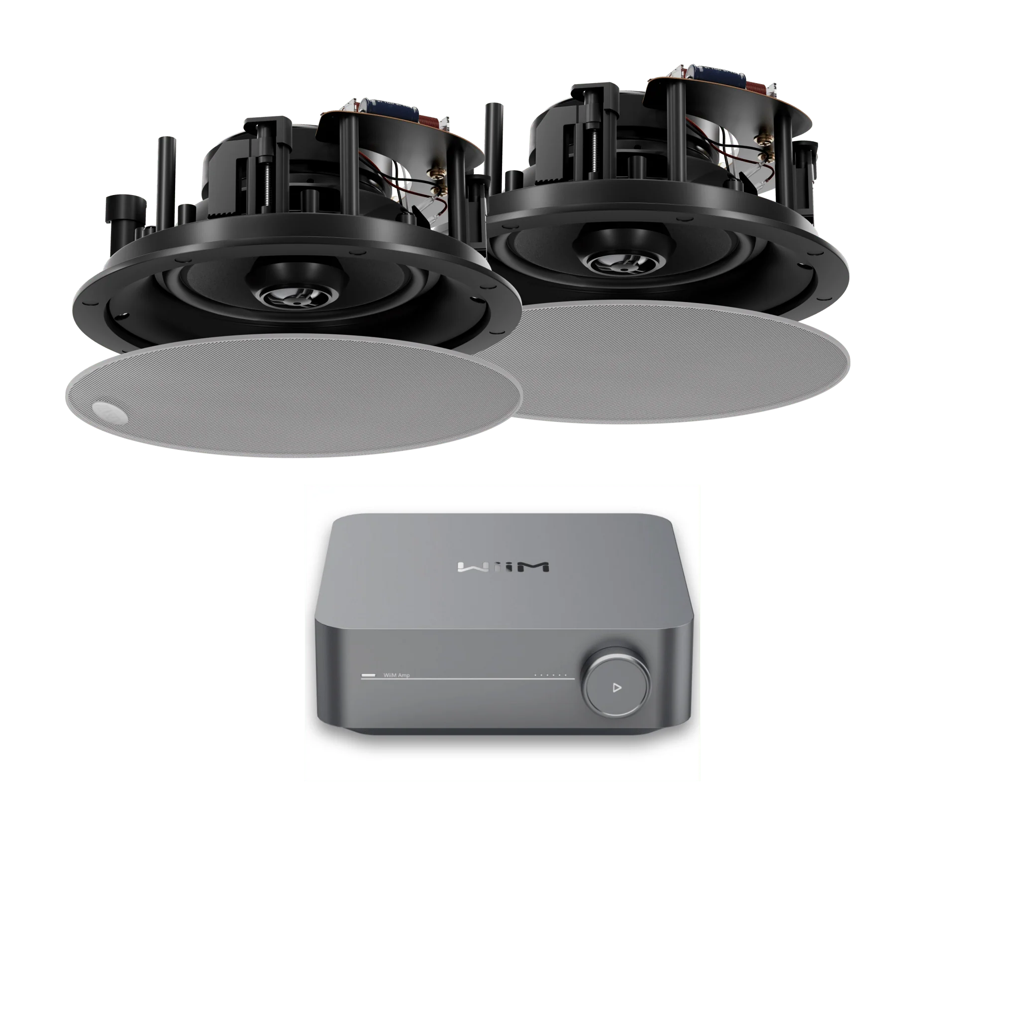 JENSENĀ® Audio Anywhere - 6.5" In-Ceiling Music Streaming System (Bluetooth & WiFi)